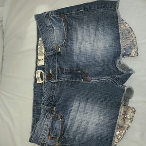 Ladies Indigo Rein Shorts